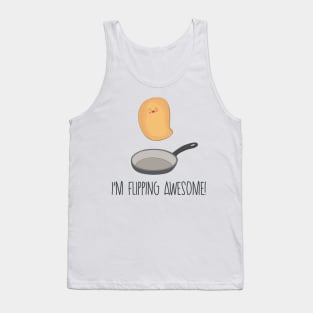 I'm Flipping Awesome- Funny Pancake Gift Tank Top